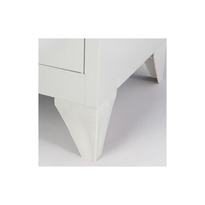 Bisley Polypropylenfüße für MonoBloc? Garderoben- & Schließfachsysteme, Höhe 150 mm, VE = 4 Stk., Farbe lichtgrau Image