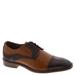 Stacy Adams Tedesco - Mens 10.5 Brown Oxford Medium