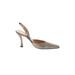 Walter Steiger Heels: Ivory Marled Shoes - Women's Size 6 1/2