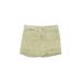 Chino by Anthropologie Khaki Shorts: Green Print Bottoms - Women's Size 26 - Light Wash