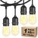 String Lights Patio String Lights with Bright LED Bulbs - 2 Pack