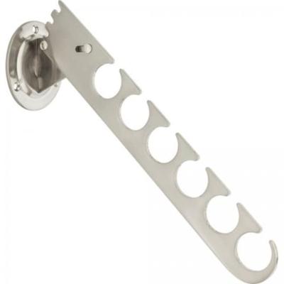 Hardware Resources Six Slotted Hole Laundry Valet