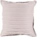 Khamisi Modern Taupe Feather Down or Poly Filled Throw Pillow 20-inch