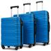 Hardshell Luggage Sets 3 Pcs Spinner Suitcase with TSA Lock Lightweight 20''24''28'