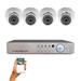 Evertech 1080P HD 8 Channel 4 Dome Security Camera CCTV Surveillance System 4TB HDD Remote Monitoring Motion Detection