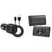 Holster and Car Charger Bundle for Motorola Edge+ (2022): Horizontal Pro Belt Pouch Case (Black) and Compact High Power 30W Dual USB Port (Type-C & USB-A) Auto Power Adapter