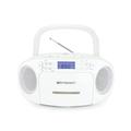 Emerson EPB-3003-WHITE Portable Cd And Cassette Player