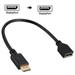 KAOU DP1.2 4K HD-compatible to Mini DP Two-way Video Adapter Cable Host Monitor DP Cable Plug And Play Flexible HD-compatible Converter Cable for Laptop Straight peen One Size