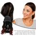 Women Wig Hat One-piece Long Curly Wig Hat Hair Extension Hat Wig Headdress (without Wig Holder)