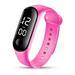 VOSS Fashion Digital LED Sports Watch Unisex Silicone Band Wrist Watches Men Women