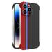 Allytech iPhone 15 Pro Case iPhone 15 Pro Cover Carbon Fiber Ultra Slim Fit Lightweight Shockproof Anti-Scratch Protective Phone Case for Apple iPhone 15 Pro - Black+Red