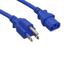 Kentek 6 Feet Blue AC Power Cable Cord For HP OFFICEJET PRINTER J5735 4315 4355 J3640 J3680