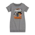 Hot Wheels - Halloween - Hallo Wheels 68 - Toddler & Youth Girls Fleece Dress