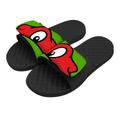 Men's ISlide Raphael Black Teenage Mutant Ninja Turtles Slide Sandals