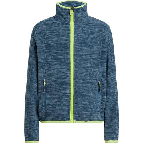 McKINLEY Kinder Unterjacke Ju.-Fleece-Jacke Choco FZ B, Größe 116 in Blau