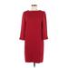 Garfield & Marks Casual Dress: Red Dresses - Women's Size 6
