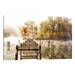 Courtside Market Fallen Mist II Photographic Print on Wrapped Canvas in Brown/Gray | 24" H x 36" W x 1.5" D | Wayfair SC20343624-D