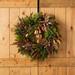 DarbyCreekTrading Cedar Artificial Wreath Most Realistic Faux in Green/Yellow | 26 H x 26 W x 6 D in | Wayfair CW1290-26