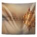 East Urban Home Cityscape Hungarian Parliament Panorama Tapestry Polyester in Brown | 50 H x 60 W in | Wayfair 6C7E49A43D494A6BAD26565C2C12A59E