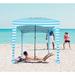 Nice C 6 Person Tent Steel in Blue/Gray | 98.4 H x 72 W x 72 D in | Wayfair WF-CABANA-BLUENEW