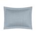 Home Treasures Linens Zebra Chevron 100% Linen Sham 100% Linen in Gray/Blue | 20 H x 26 W in | Wayfair EMZEB2SSHALB