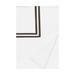 Home Treasures Linens Ribbons Egyptian-Quality Duvet Cover 100% Eygptian Cotton/Sateen in Brown | Twin Duvet Cover | Wayfair EMRIB1TDVTWHCH