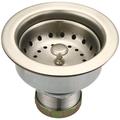 Olympia Faucets 4.44" W Basket Strainer, Stainless Steel in Gray | Wayfair ACS-300400-BN