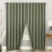 Sun Zero Aria Magnetic Closure Theater Grade 100% Blackout Back Tab Curtain Panel Pair Synthetic in Green/Blue | 63 H x 52 W in | Wayfair
