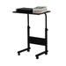 Ebern Designs Tremberth Height Adjustable Standing Desk Converter Wood/Metal in Black | 27.56" H x 23.62" W x 15.75" D | Wayfair