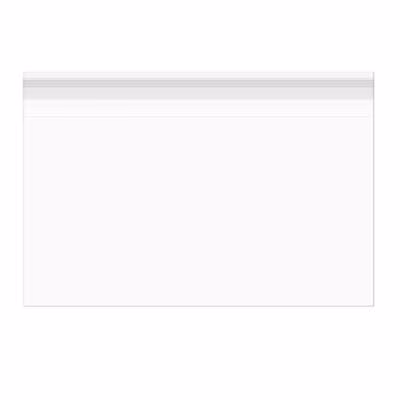 Crystal Clear Bags® with Flap 11 7/16" x 8 3/4" 100 pack