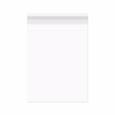 Extra Large Resealable Clear Bag Packaging For Double Folio Prints and Matted Photos 30 7/16" x 40 1/4" 50 Bags Crystal Clear Bags