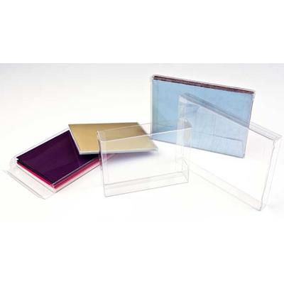 Crystal Clear Boxes® 6 1/8" x 1" x 6 1/16" 25 pack