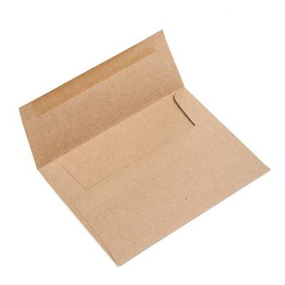 A2 5 3/4" x 4 3/8" Brown Bag Envelopes 50 Pieces