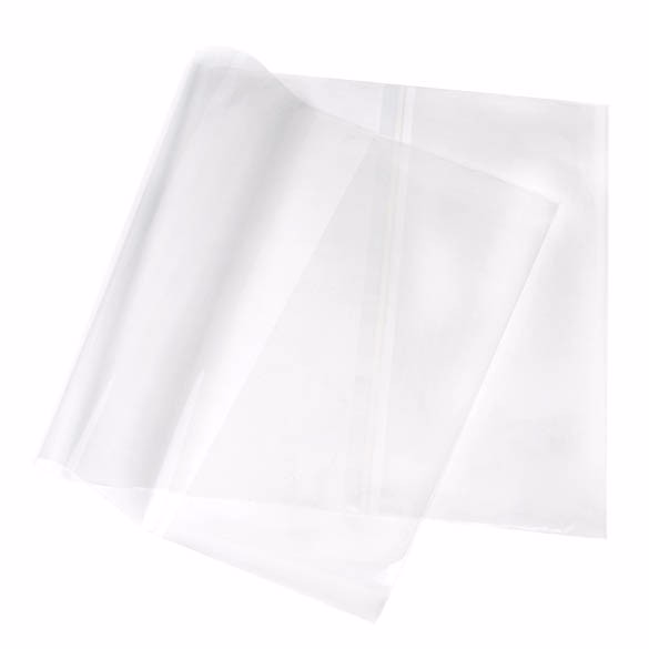 For 11.25" Books & Textbooks up to 21" Tall Durable Clear Plastic Slip-On Book Cover Book Cover Size: 11 1/2" x 21" 25 Book Covers |