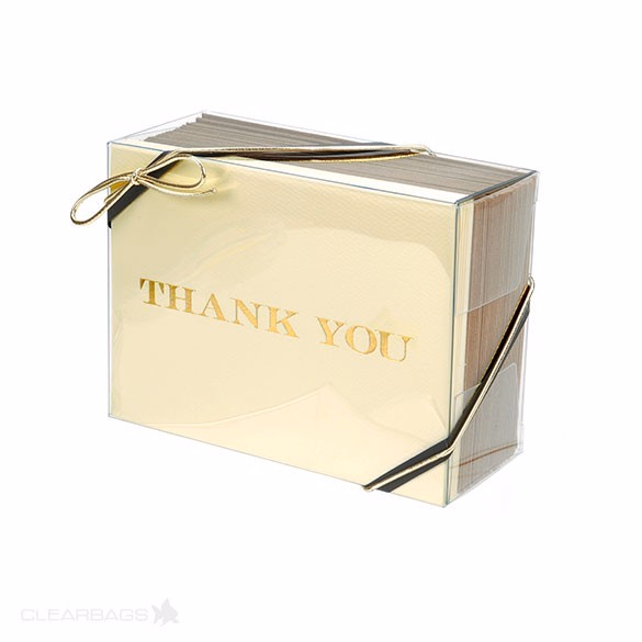 Clear Boxes for Photos Cards and Envelopes Gifts Socks Ties Box Size: 3 3/4" x 2" x 5 3/16"| 25 Boxes Crystal Clear Boxes