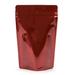 Best Odor Proof Gusset Pouch Bags Bright Red High Barrier - Holds 6 oz. - 11 oz. Size: 5 7/8" x 3 1/2" x 9 1/8" 100 Bags Pouches
