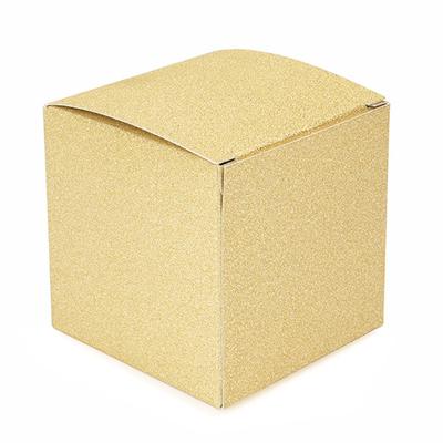 Gold Glitter Folding Boxes 25 Pack 3