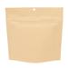 Kraft Eco Compostable Child Resistant Stand Up Pouches| 6? x 2 1/2? x 6? 100 Pack |CRPE66K