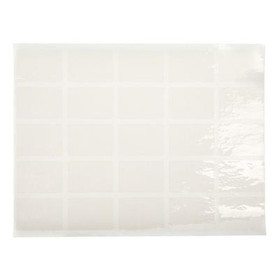 Eco Clear Rectangle Stickers 7/8