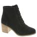 TOMS Evelyn Lace-Up - Womens 8.5 Black Boot Medium