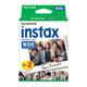 FUJIFILM P10GM13220A Instax Wide Film - Twin Pack, White