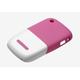 BLACKBERRY 9300/85XX Premium Skin - Pink & White, Pink,White