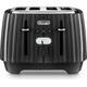 DELONGHI Ballerina CTD4003.BK 4-Slice Toaster - Black