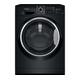 HOTPOINT NDB 9635 BS UK 9 kg Washer Dryer - Black, Black