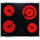 MIELE KM6520 Electric Ceramic Hob - Black, Black