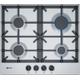 NEFF N70 T26DS49N0 Gas Hob - Stainless Steel, Stainless Steel