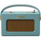 ROBERTS Revival Uno BT Portable DABﱓ Retro Bluetooth Radio - Duck Egg, Blue