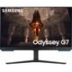 SAMSUNG Odyssey G7 4K Ultra HD 28" IPS LCD Gaming Monitor - Black, Black