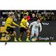 65" SONY BRAVIA KD-65X75WLU Smart 4K Ultra HD HDR LED TV with Google TV & Assistant, Silver/Grey
