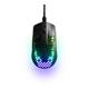 STEELSERIES Aerox 3 2022 RGB Optical Gaming Mouse, Black